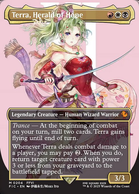 Terra, Herald of Hope (Borderless)