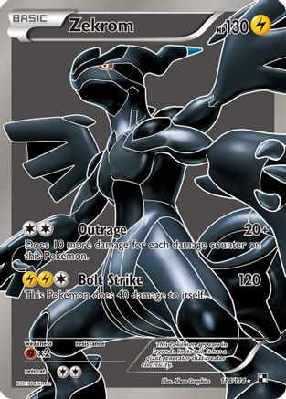 Zekrom (114 Full Art) (114 Full Art) 114/114 - Holofoil Black and White - Ultra Rare