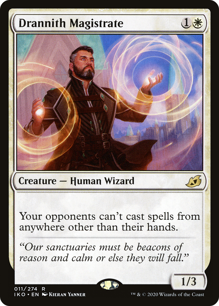 Drannith Magistrate (IKO-011) - Ikoria: Lair of Behemoths Foil