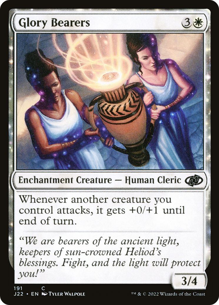 Glory Bearers (J22-191) - Jumpstart 2022: (enchantment)