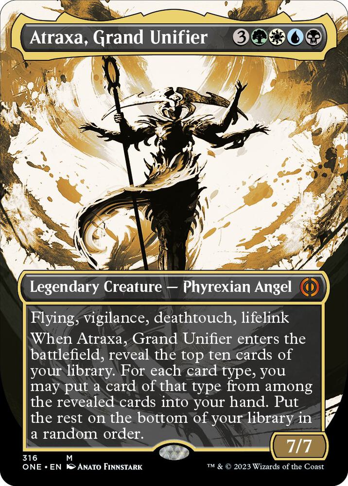 Atraxa, Grand Unifier (Showcase) - Phyrexia: All Will Be One (ONE)