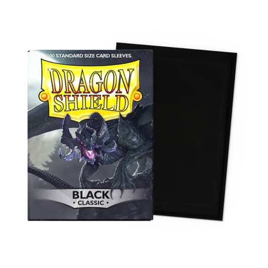Dragon Shield: Black Classic Standard Sleeves
