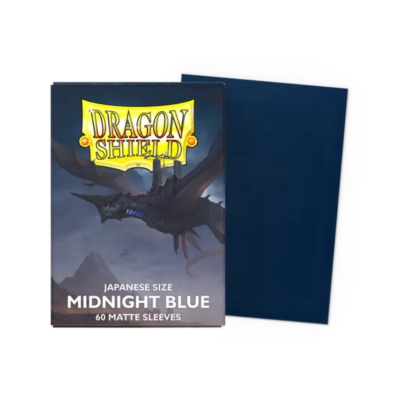 Dragon Shield: Midnight Blue Classic Sleeves - Japanese Size