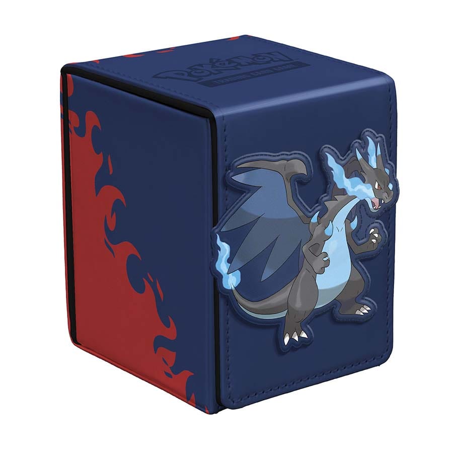 ULTRA PRO: POKEMON: MEGA CHARIZARD X ALCOVE FLIP DECK BOX