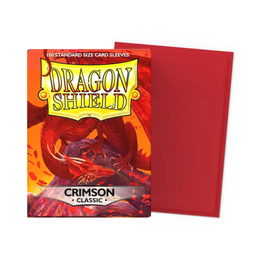 Dragon Shield: Crimson Classic Standard Sleeves