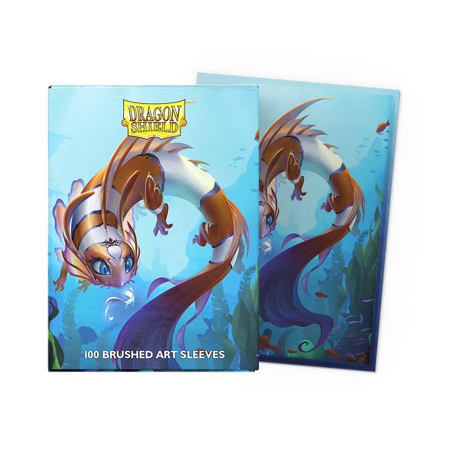 DRAGON SHIELD SLEEVES: BRUSHED ART: SPIRIT ANIMALS: THE CINDERFIN (100CT)