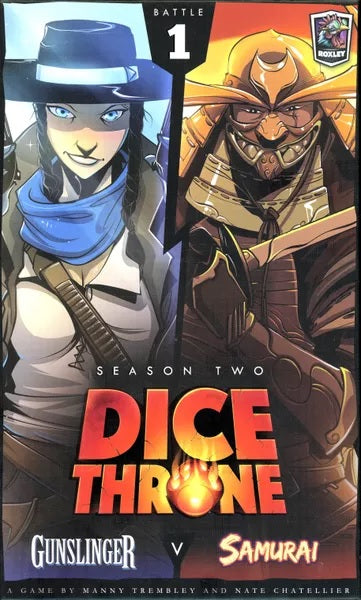 DICE THRONE SEASON 2 BATTLE #1 GUNSLINGER/SAMURAI