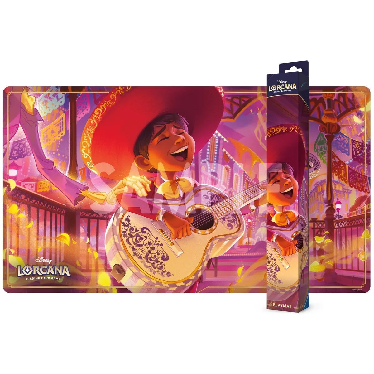 Playmat: Disney Lorcana- Set 14- Hyperia City- Miguel