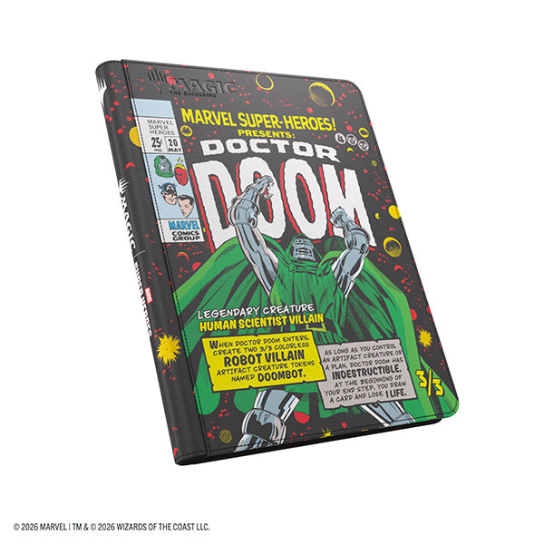 Album: MTG 18-Pocket Zip-Up- Marvel Super Heroes- Doctor Doom/Spider-Man