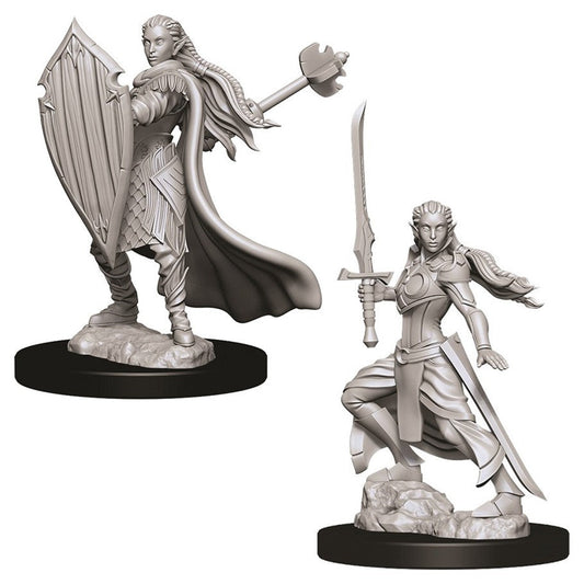 Dungeons & Dragons Nolzur's Marvelous Miniatures: Unpainted Minis - Wave 9 - Female Elf Paladin