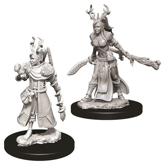 Dungeons & Dragons Nolzur's Marvelous Miniatures: Unpainted Minis - Wave 9 - Female Human Druid