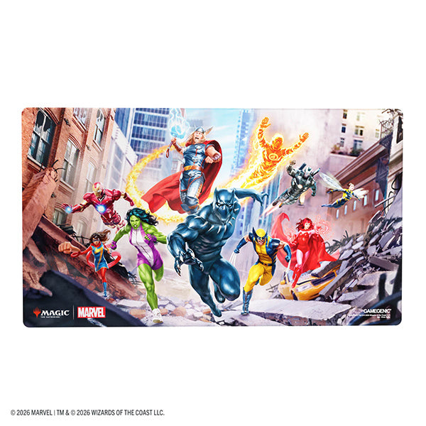 Playmat: MTG Shiny- Marvel Super Heroes- Marvel Super Heroes