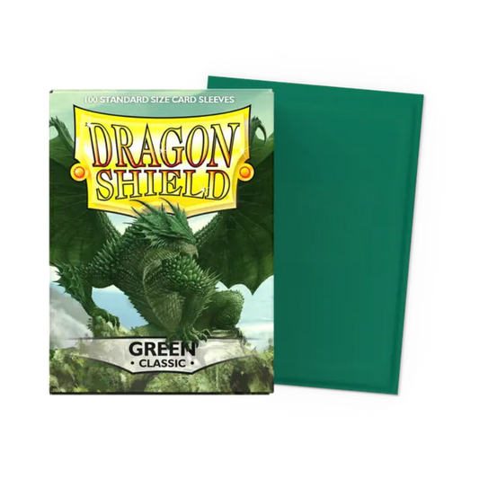 Dragon Shield: Green Classic Standard Sleeves