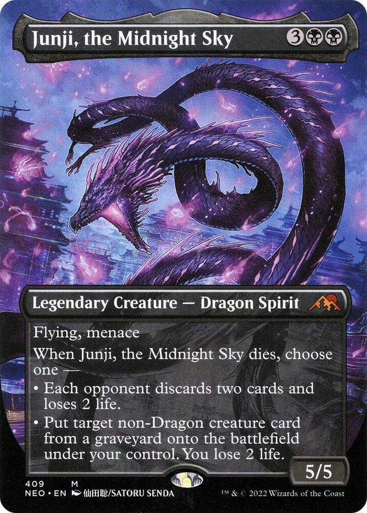 Junji, the Midnight Sky (Borderless) - Kamigawa: Neon Dynasty (NEO)