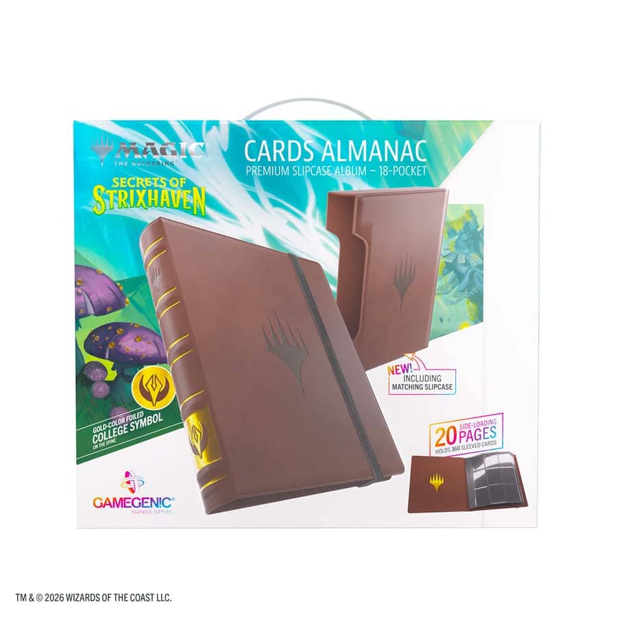 GAMEGENIC: MAGIC THE GATHERING: SOS SECRETS OF STRIXHAVEN: CARDS ALMANAC 18-POCKET: SILVERQUILL