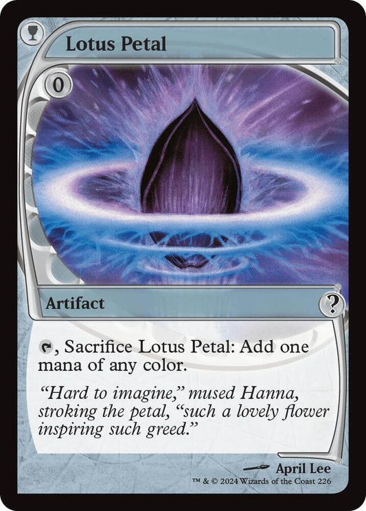Lotus Petal (Future Sight) - Mystery Booster 2 (MB2) Mystery Booster 2