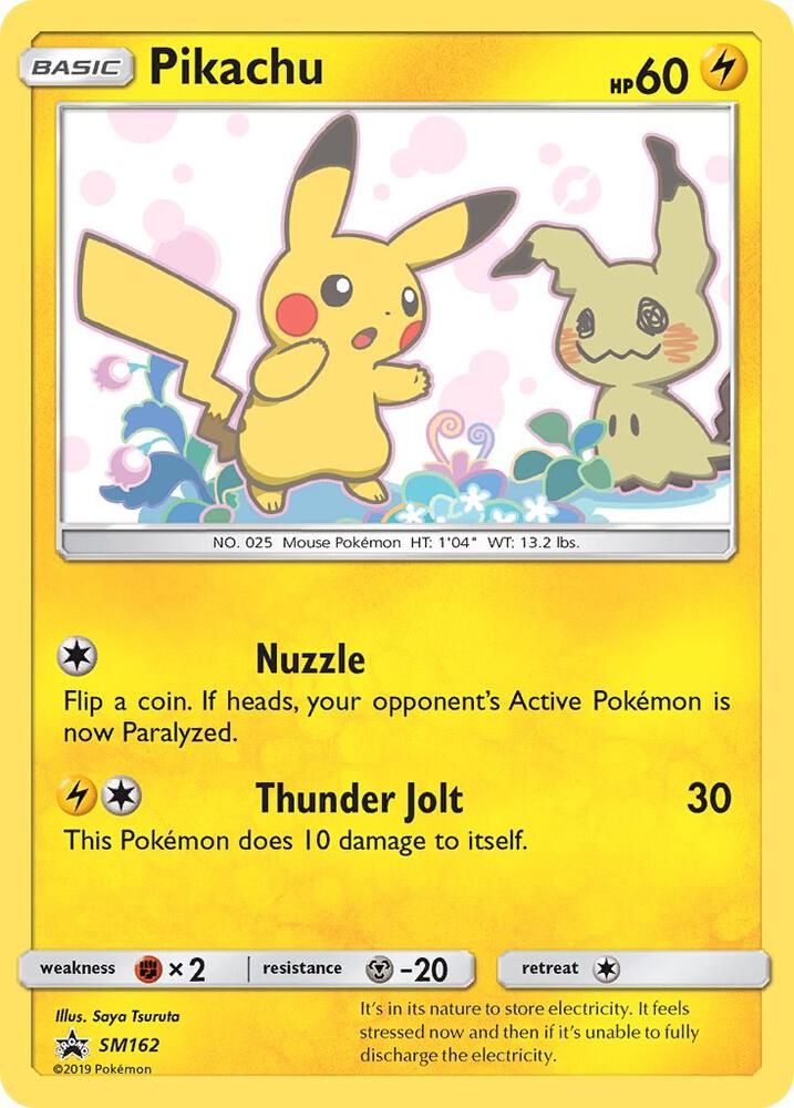 Pikachu - SM162 - SM Promos (SMP)
