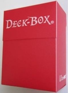 Ultra Pro Deck Box: 80+Red