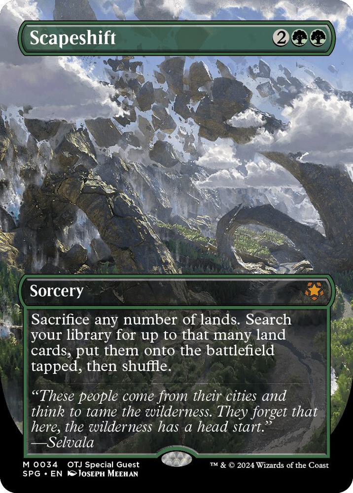 Scapeshift (Borderless) - Special Guests (SPG)