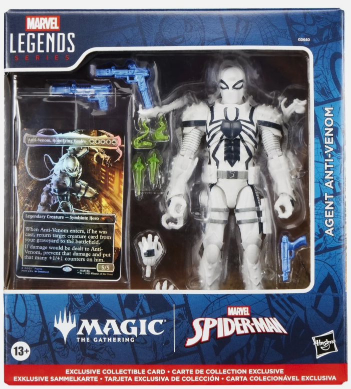 Marvel Legends Series Magic: The Gathering Agent Anti-Venom