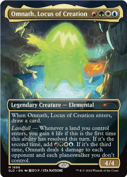 Omnath, Locus of Creation (Rainbow Foil) - Secret Lair Drop Series (SLD)