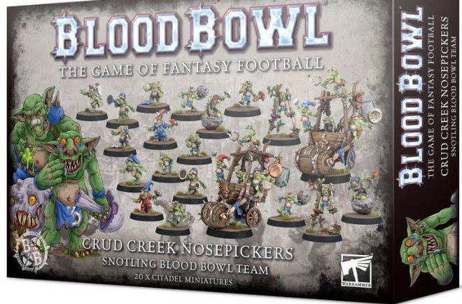 Warhammer: Snotling Blood Bowl Team – Crud Creek Nosepickers