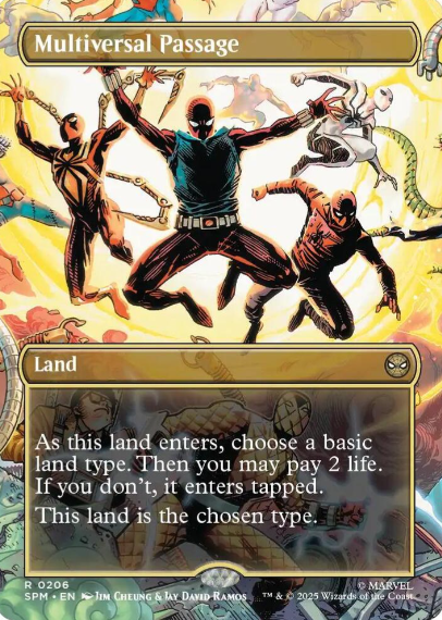 Multiversal Passage (Borderless) - Marvel's Spider-Man (SPM)