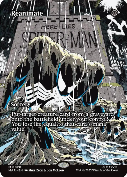 Reanimate (Borderless) - Marvel Universe Eternal-Legal (MAR)