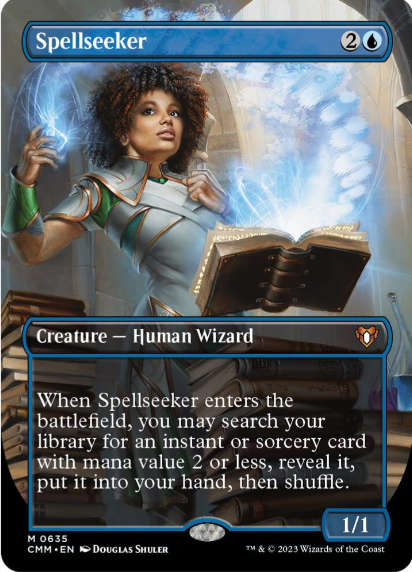 Spellseeker (Borderless) - Commander Masters (CMM)