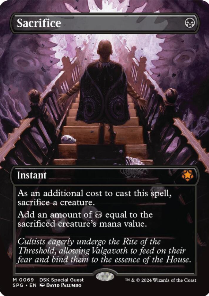 Sacrifice (Borderless) - Special Guests (SPG)