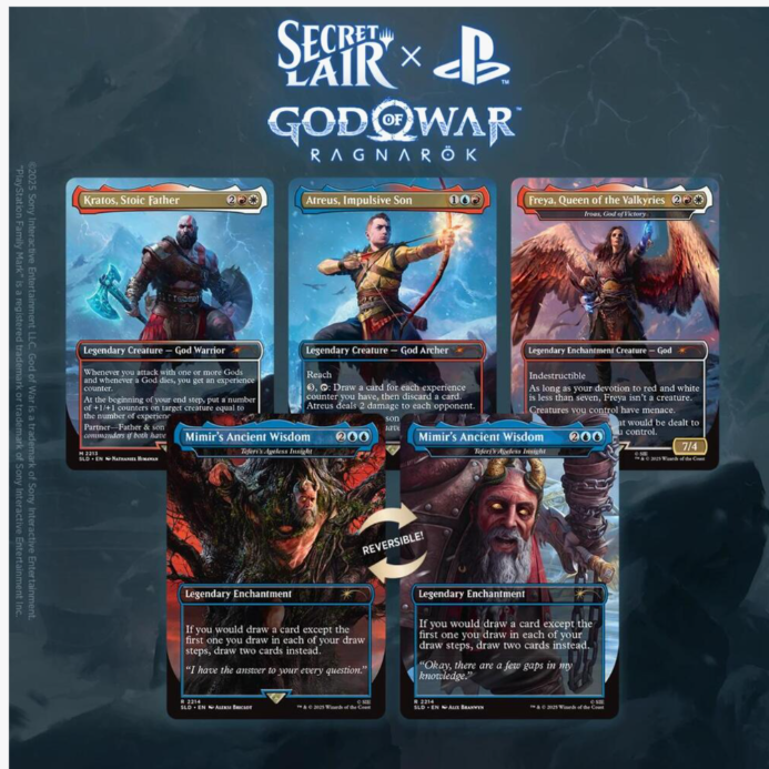 Secret Lair x God of War: Norse - Non-Foil Edition - Secret Lair Drop Series (SLD)