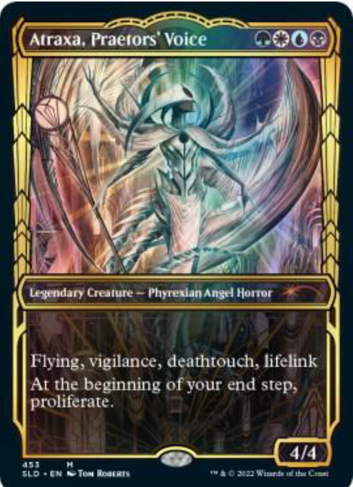 Atraxa, Praetors' Voice (Gilded Foil) - Secret Lair Drop Series (SLD)