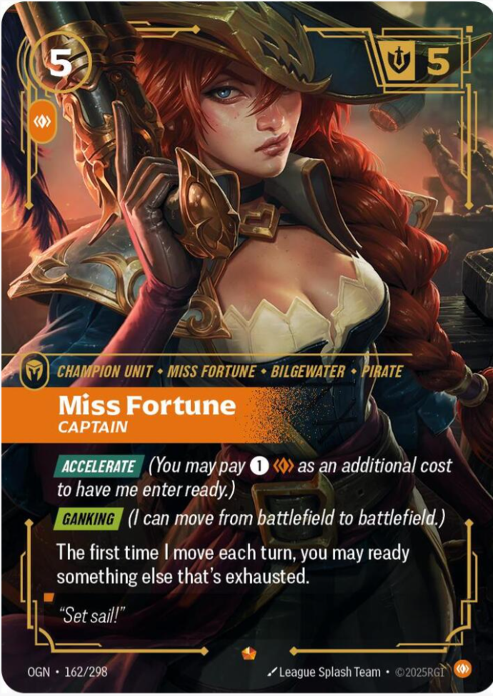 Riftbound: Miss Fortune - Captain - Origins (OGN)