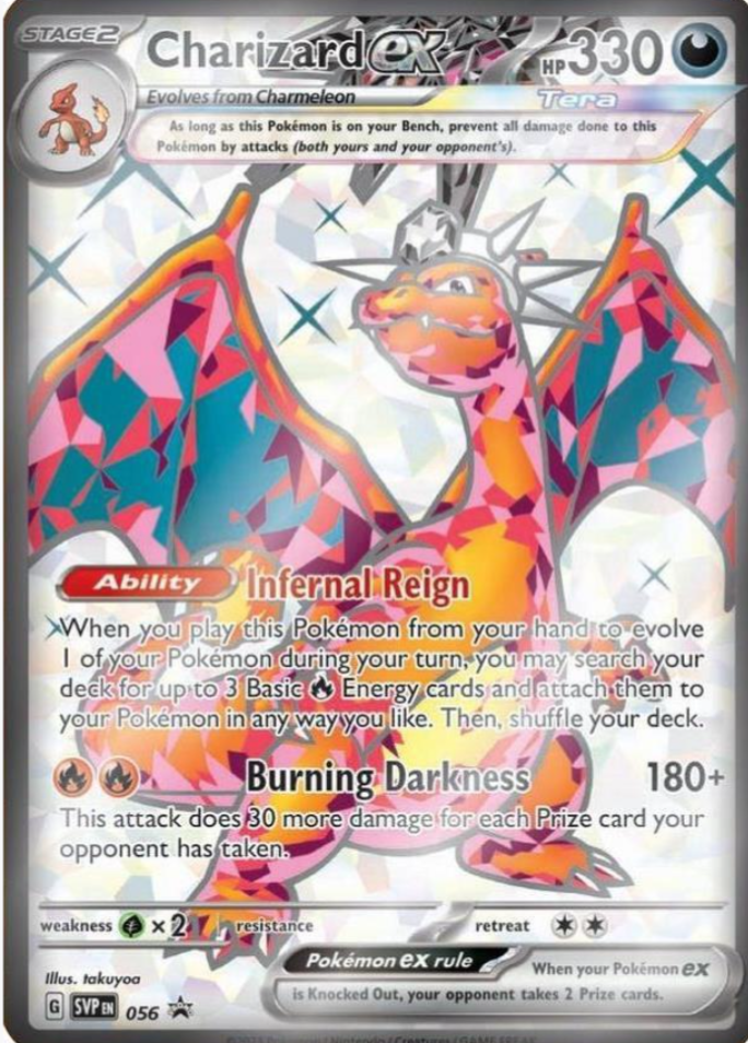 Charizard ex - 056 - SV: Scarlet & Violet Promo Cards (SVP)