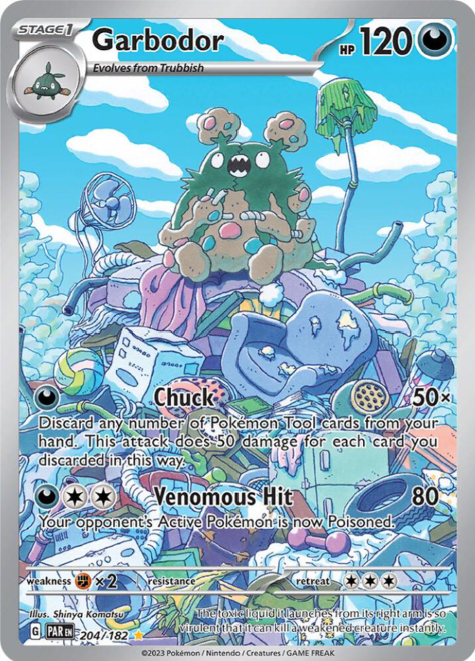 Garbodor - 204/182 - SV04: Paradox Rift (PAR)