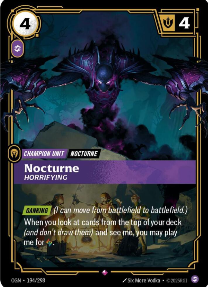 Nocturne - Horrifying - Origins (OGN)