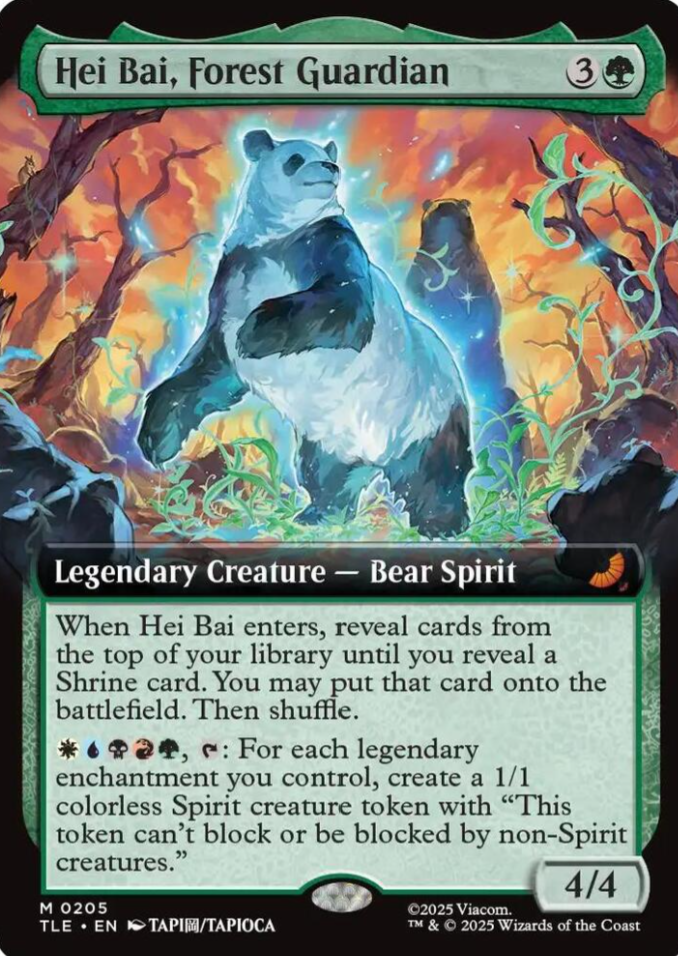 Hei Bai, Forest Guardian (Extended Art) - Avatar: The Last Airbender: Eternal-Legal (TLE)