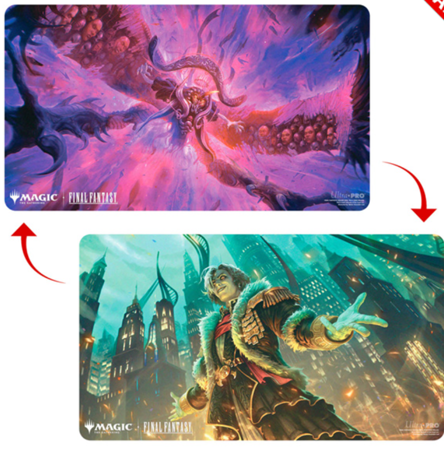 Playmat: MTG Double Sided- Final Fantasy- Emet-Selch, Unsundered Playmat: MTG Double Sided- Final Fantasy- Emet-Selch, Unsundered