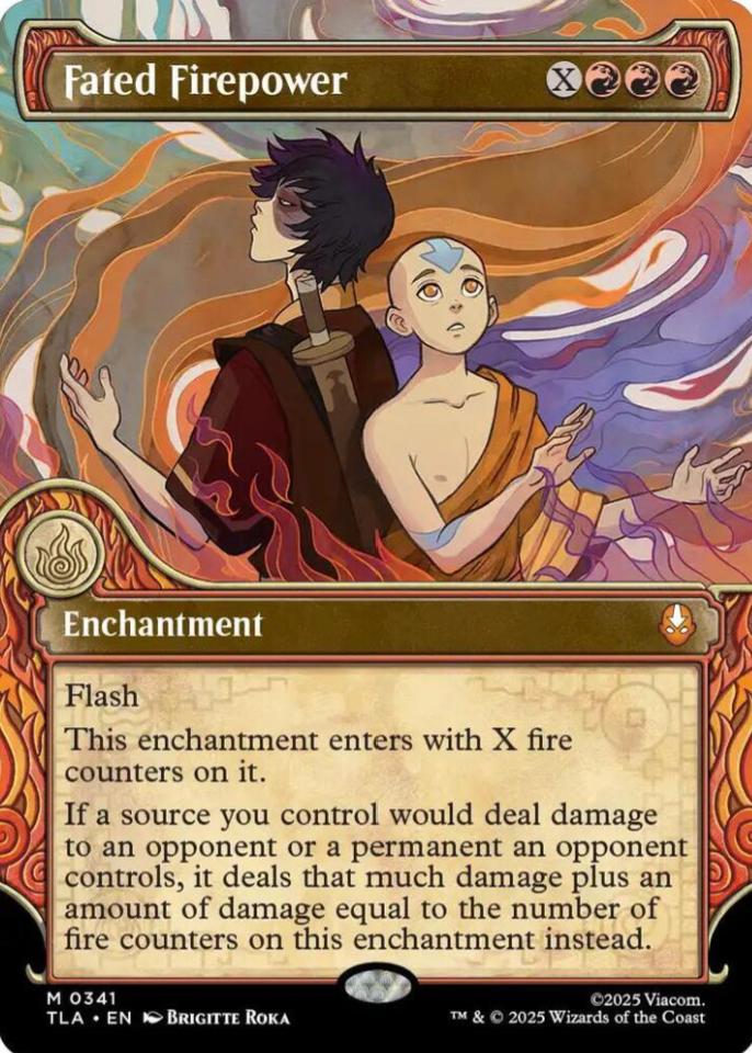 Fated Firepower (Showcase) - Avatar: The Last Airbender (TLA)