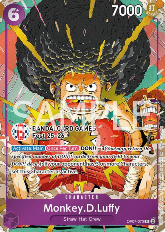 Monkey.D.Luffy (BANDAI Card Games Fest 25-26) - One Piece Promotion Cards (OP-PR)