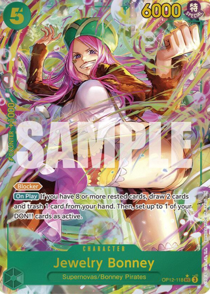 Jewelry Bonney (118) (Alternate Art) - Legacy of the Master (OP12)