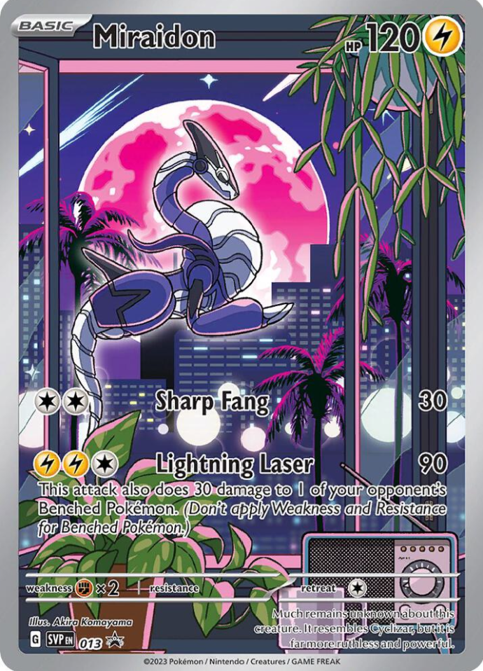 Miraidon - 013 - SV: Scarlet & Violet Promo Cards (SVP)