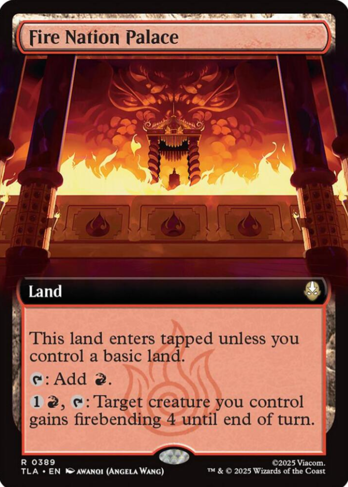 Fire Nation Palace (Extended Art) - Avatar: The Last Airbender (TLA)