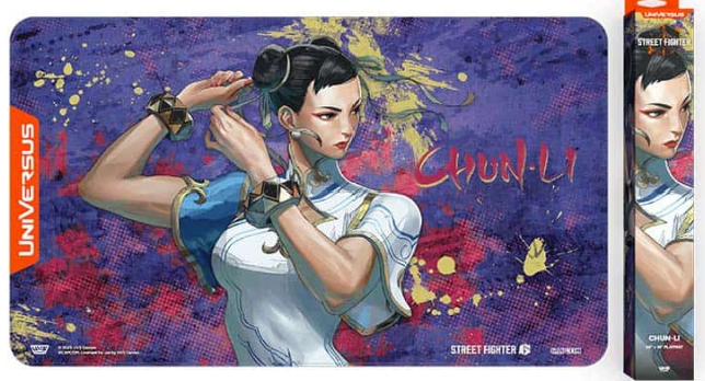 UNIVERSUS CCG: CHALLENGER SERIES: STREET FIGHTER 6 PLAYMAT: CHUN-LI