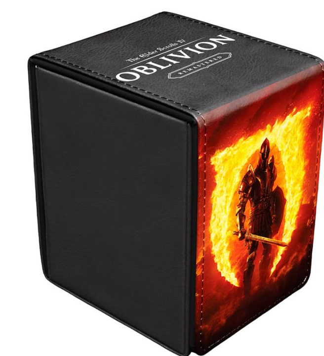 ULTRA PRO: THE ELDER SCROLLS IV: OBLIVION REMASTERED: ALCOVE FLIP DECK BOX
