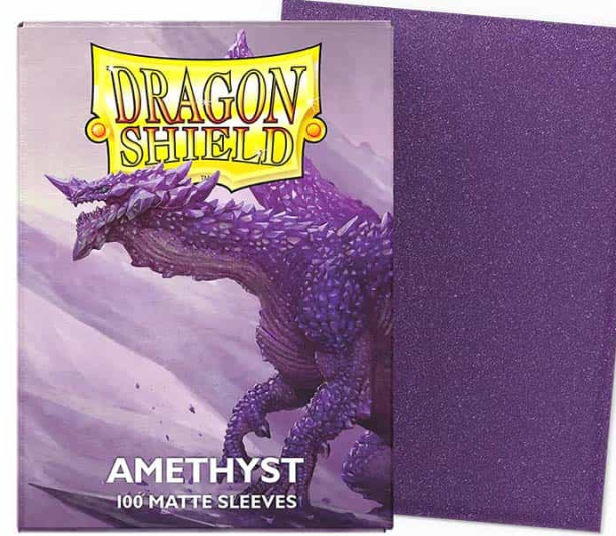 DRAGON SHIELD STANDARD SLEEVES: MATTE: AMETHYST (100CT)