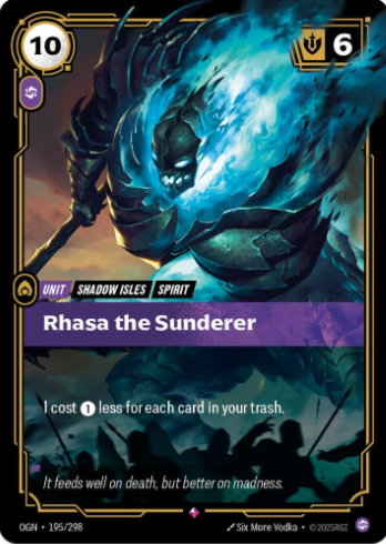 Rhasa the Sunderer - Origins (OGN)