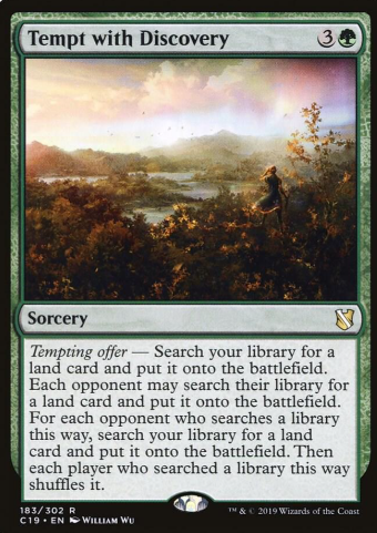 Tempt with Discovery - Commander 2019 (C19)