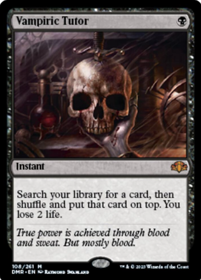 Vampiric Tutor - Dominaria Remastered (DMR)