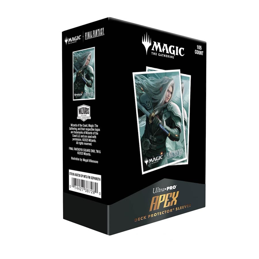 ULTRA PRO: MAGIC THE GATHERING: UNIVERSES BEYOND: FINAL FANTASY: 105CT APEX DECK PROTECTOR SLEEVES